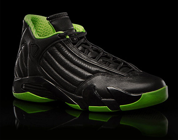 Air Jordan XIV “Black/Neon Green” Collection