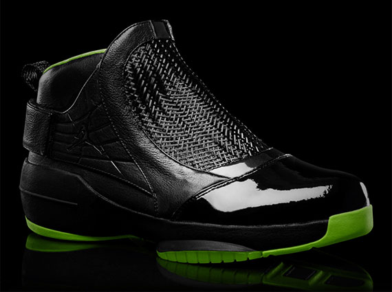 Air Jordan XIX “Black/Neon Green” Collection