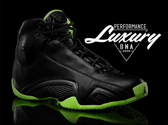 Air Jordan Xx1 Black Neon Green