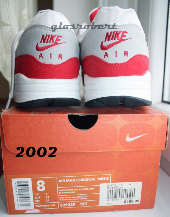 Air Max 1 Og Red Retros 00