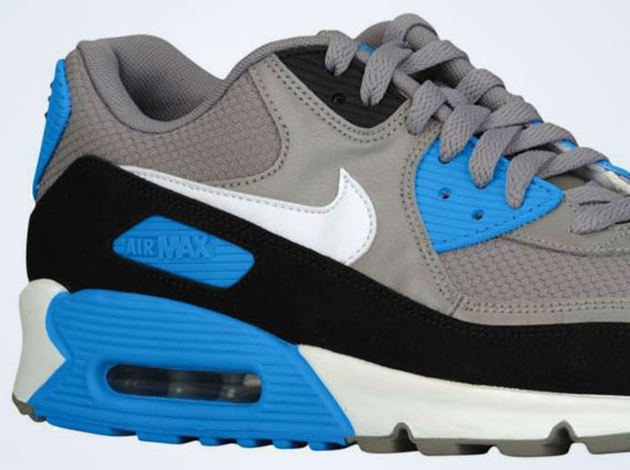 Nike Air Max 90 Essential – Sport Grey – Photo Blue