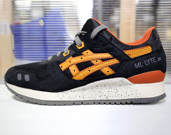 Asics Gel Lyte Iii Black Orange Red October 2013 1