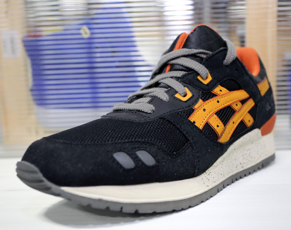 Asics Gel Lyte Iii Black Orange Red October 2013 2