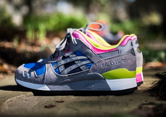 Asics Gel Lyte Iii Grey Blue Pink 04