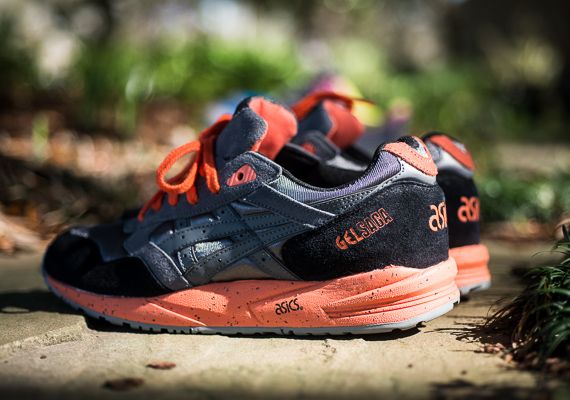 Asics Gel Saga Grey Orange 01