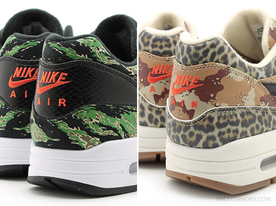 atmos x Nike Air Max 1 “Animal Camo” Pack