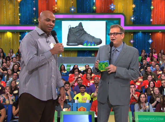 Charles Barkley Guesses the Cost of his Nike Shoe on “The Price is Right”