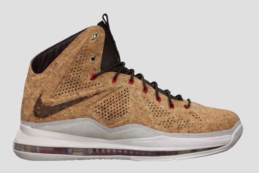 Cork Nike Lebron X Official Image