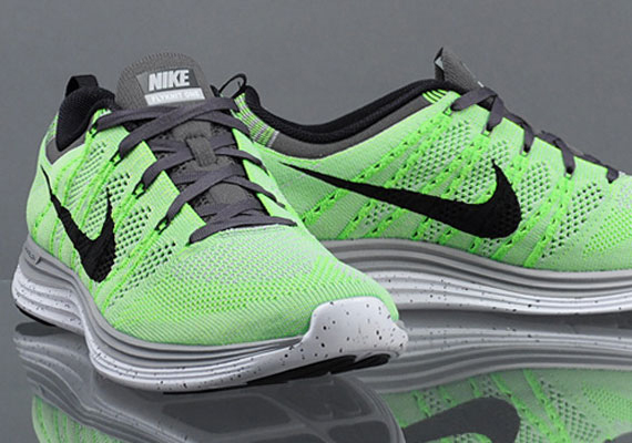 Nike Flyknit Lunar1+ – Electric Green – Black