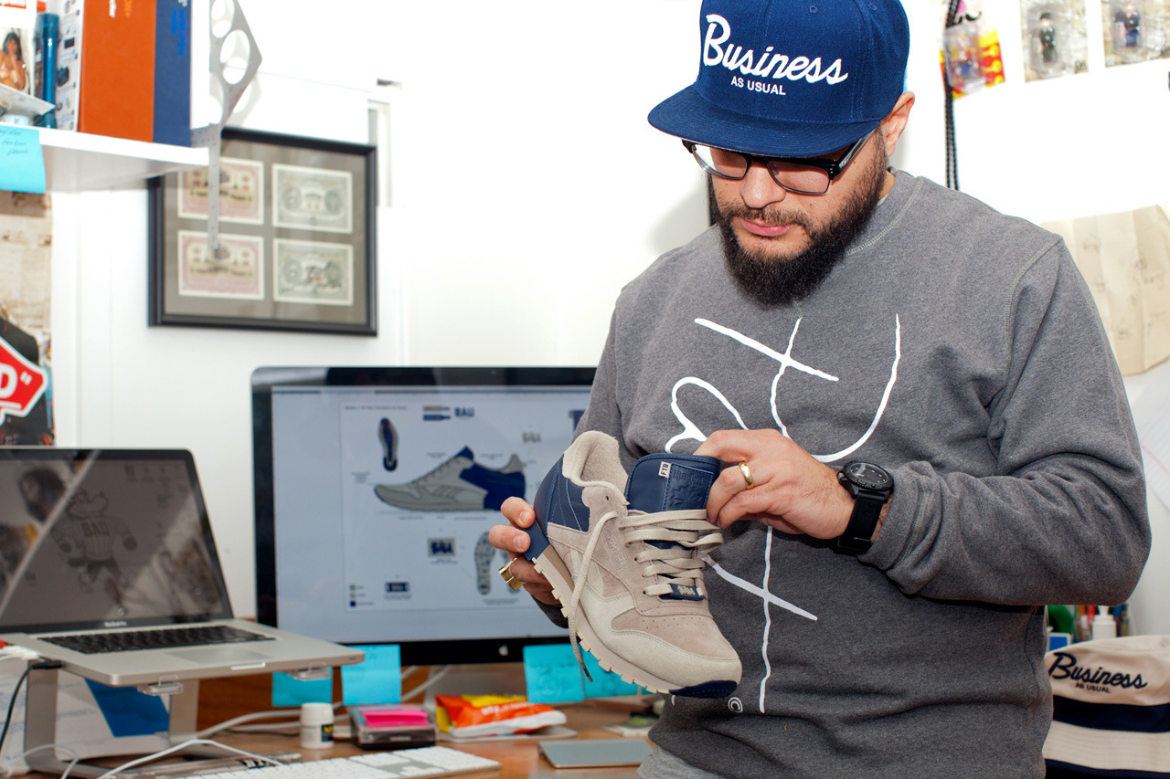 Frank The Butcher X Reebok Classic Leather Bau 02