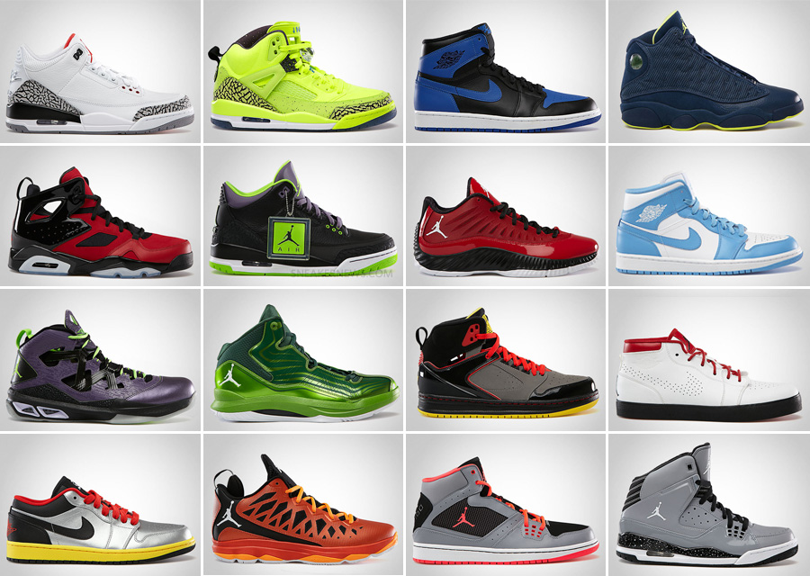 Jordan Brand February 2013 Footwear