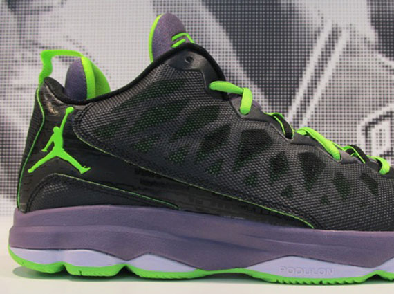 Jordan Cp3.vi Black Electric Green Canyon Purple