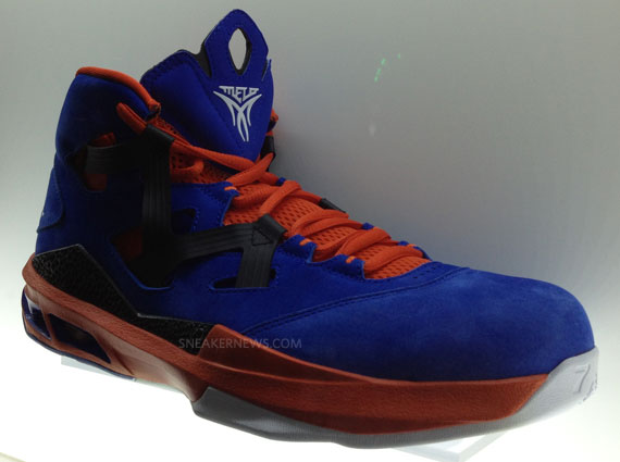 Jordan Melo M9 Royal Suede Orange 1