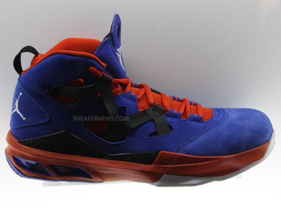 Jordan Melo M9 Royal Suede Orange 2