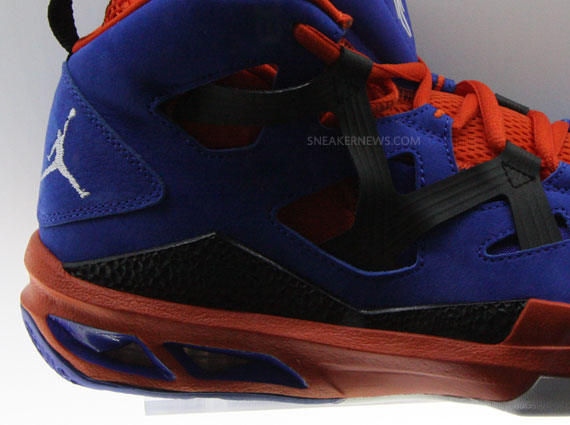 Jordan Melo M9 Royal Suede Orange 4