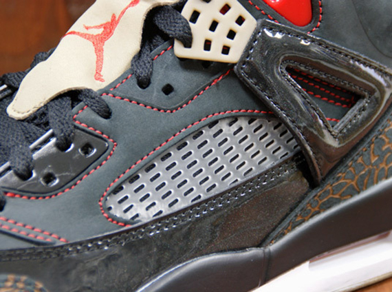 Jordan Spiz'ike - Black - Challenge Red - Light British Tan - Khaki | Release Date