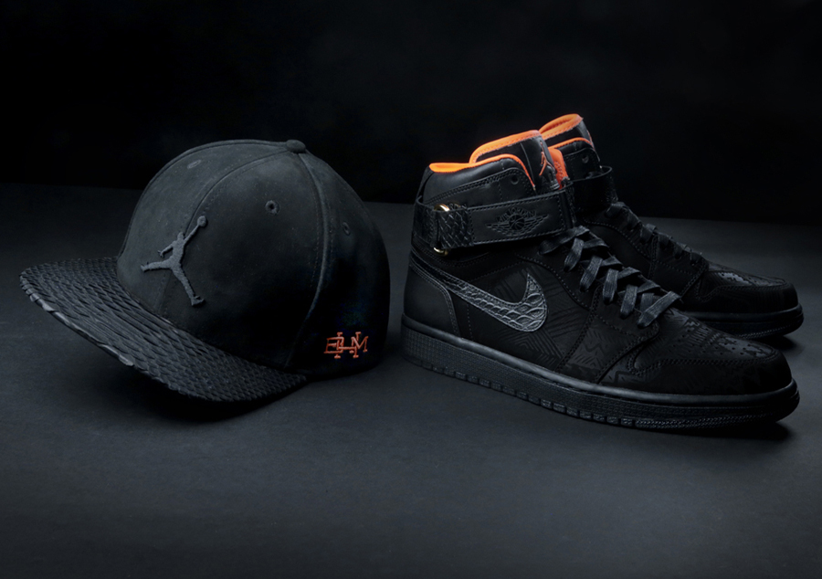 Just Don x Jordan Brand "Just Jordan BHM" Air Jordan 1 & Snapback