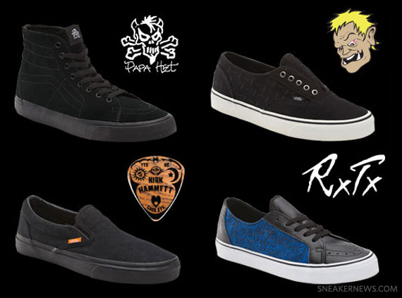 Metallica x Vans Signature Collection