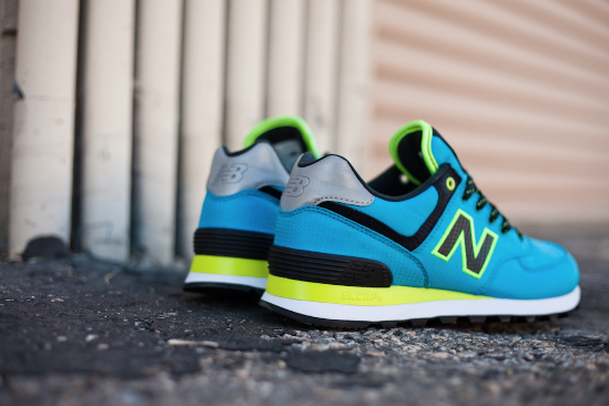 New Balance 574 Windbreaker Blue 3