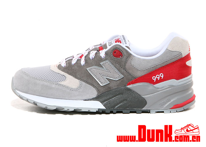 New Balance 999 Elite Grey Red 1