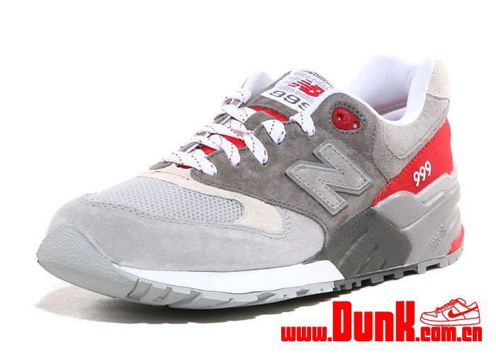 New Balance 999 Elite Grey Red 2