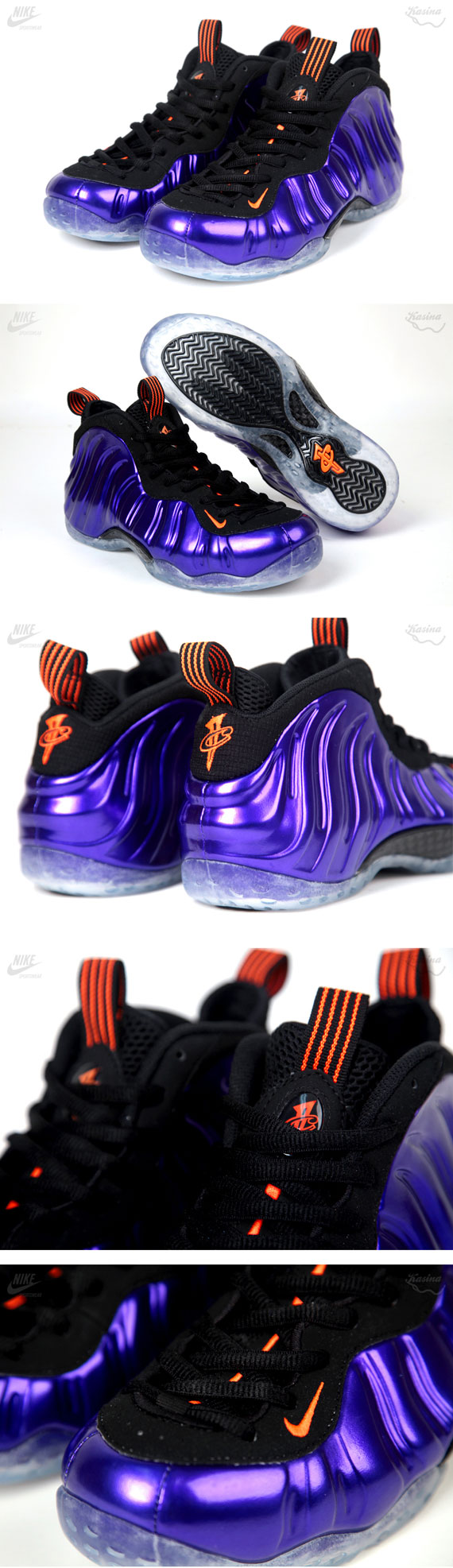 Nike Air Foamposite One Electro Purple Total Orange 01