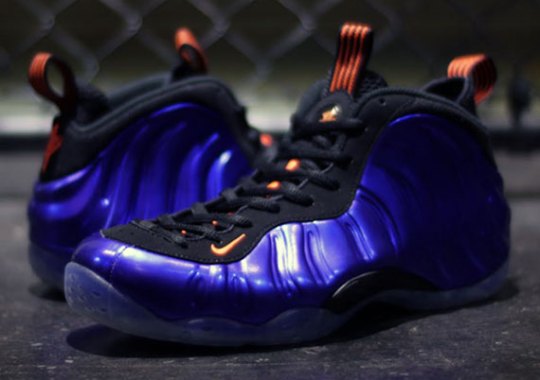 Nike Air Foamposite One “Suns” – Electro Purple – Total Orange