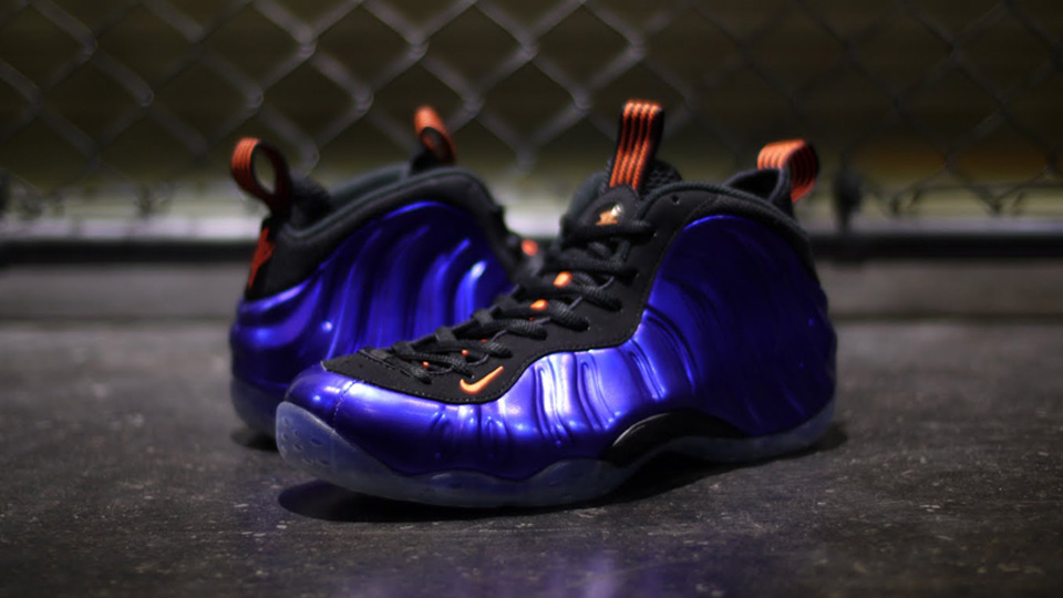 Nike Air Foamposite One Suns Electro Purple Total Orange 2
