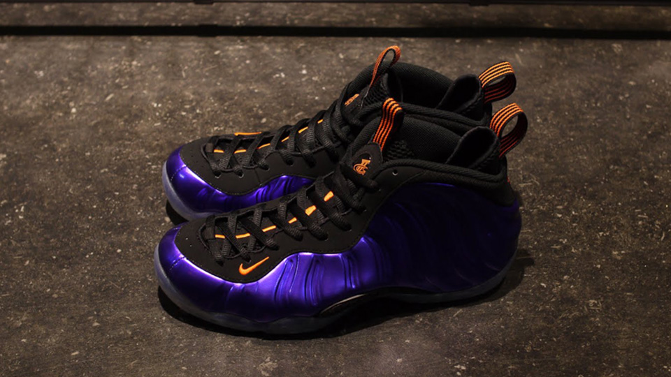 Nike Air Foamposite One Suns Electro Purple Total Orange 3