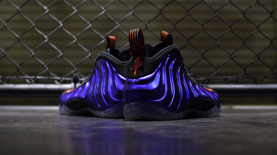 Nike Air Foamposite One Suns Electro Purple Total Orange 4