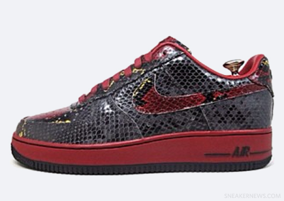 Nike Air Force 1 Bespoke "Year of the Snake" Options