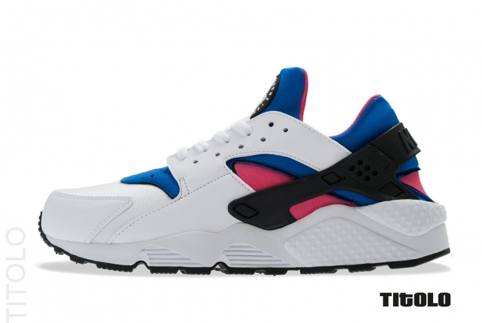 Nike Air Huarache Og White Game Royal Dynamic Pink 04