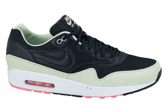 Nike Air Max 1 Black Fresh Mint Pink Flash 2