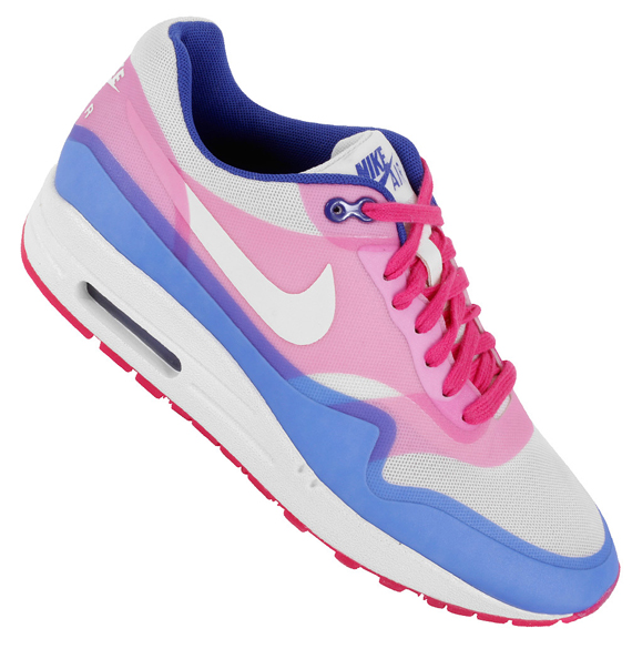 Nike Air Max 1 Hyperfuse Sail Pink Force Hyper Blue 6