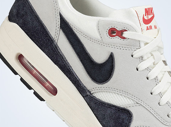 Nike Air Max 1 OG - White - Navy - Red | June 2013