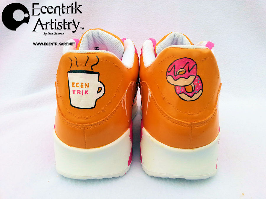 Nike Air Max 90 Coffee And Donuts Customs 01