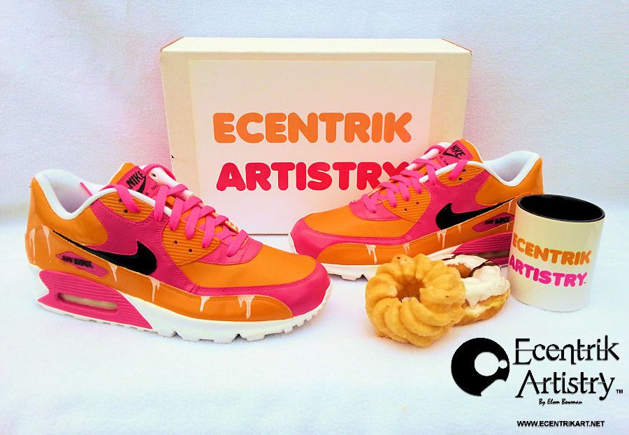 Nike Air Max 90 Coffee And Donuts Customs 04