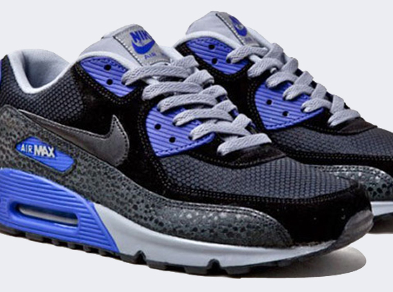 Nike Air Max 90 Essential – Black – Concord – Cool Grey