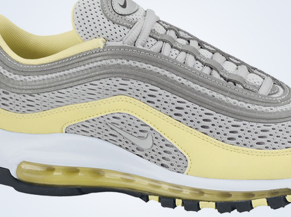 Nike WMNS Air Max 97 Premium - Metallic Silver - Electric Yellow