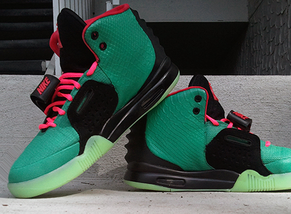 Nike Air Yeezy 2 South Beach Customs By Pk Studios