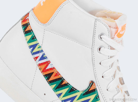 Nike Blazer Mid '77 PRM VNTG - Sail - Bright Citrus