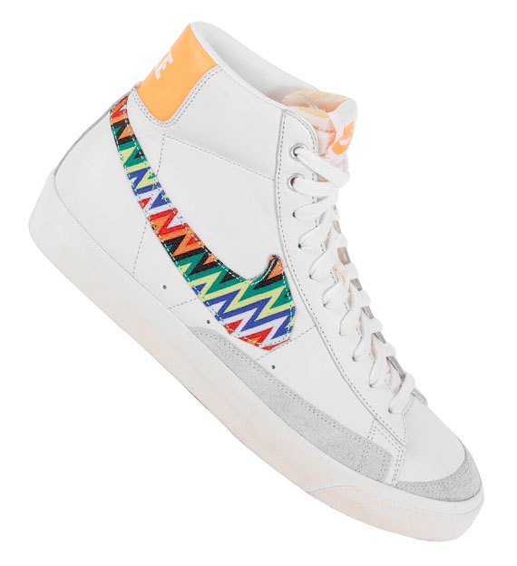 Nike Blazer Mid 77 Prm Vntg Sail Bright Citrus 3