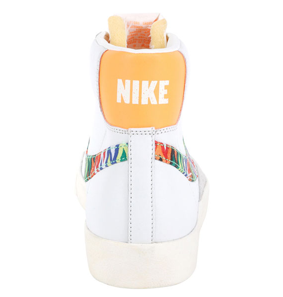 Nike Blazer Mid 77 Prm Vntg Sail Bright Citrus 4