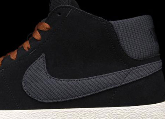 Nike Blazer Mid Lr Black Anthracite Field Brown