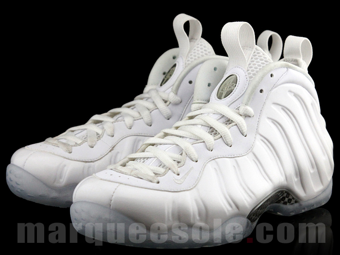 Nike Foamposite White Summit White 1