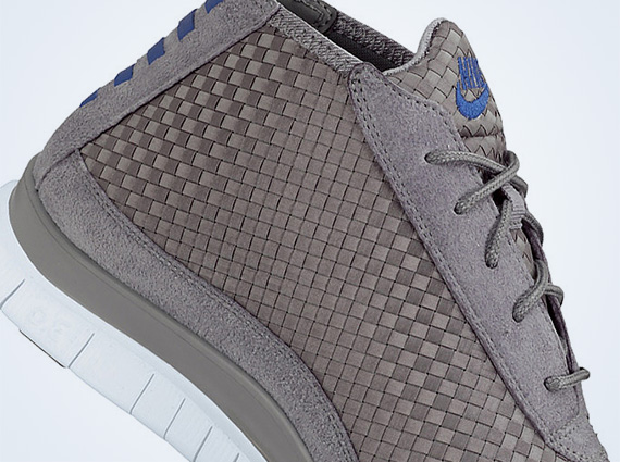 Nike Free Woven Chukka - Grey - Blue