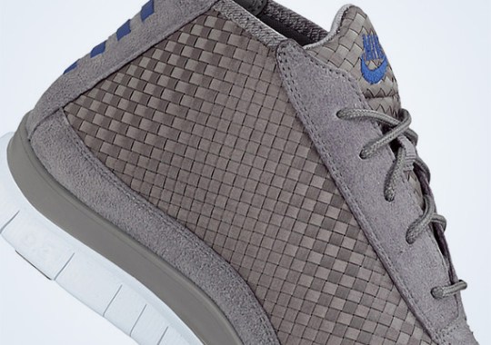 Nike Free Woven Chukka – Grey – Blue