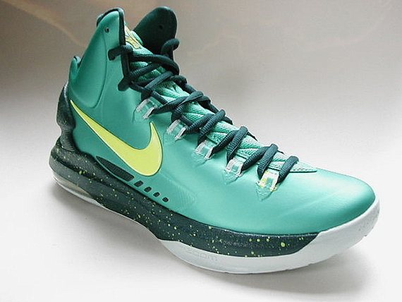 Nike Kd V Atomic Teal Volt Dark Atomic Teal Fiberglass 2