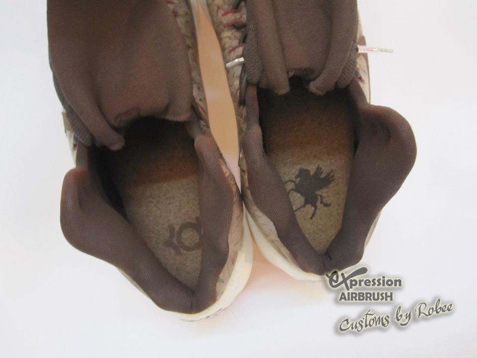 Nike Kd V Un Corked Customs By Expression Airbrush 01