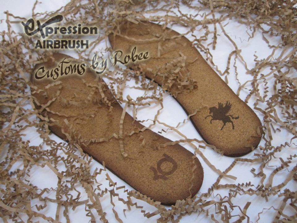 Nike Kd V Un Corked Customs By Expression Airbrush 10